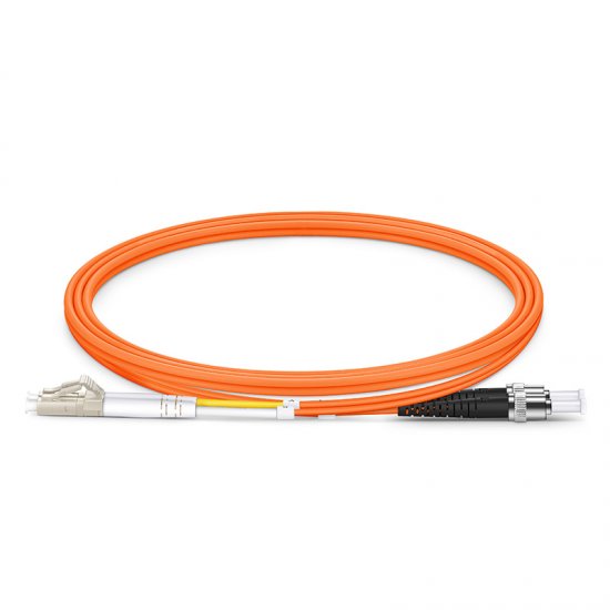 高品质LC/UPC-ST/UPC双工OM1光纤跳线